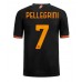 Tanie Strój piłkarski AS Roma Lorenzo Pellegrini #7 Koszulka Trzeciej 2023-24 Krótkie Rękawy